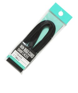 NONWAXCORD90cm　NONWAXCORDSHOELACES90cm　BLACK　616642-0001