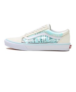 V36CF CLR.LOGO　OLD SKOOL CR PU　WHITE/SAX　623282-0001