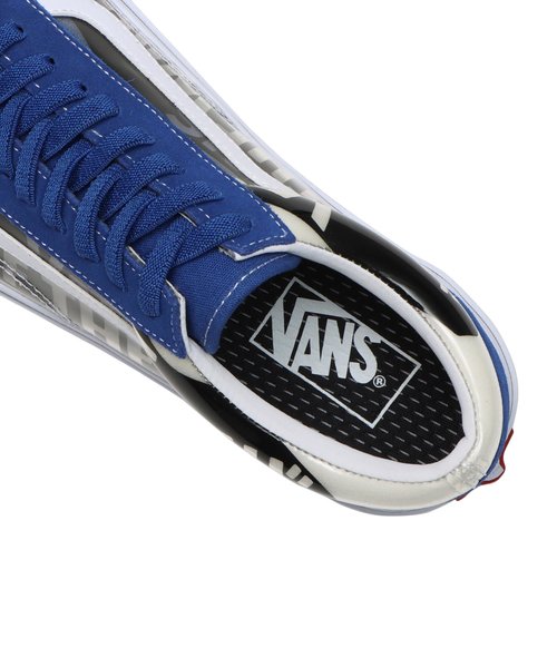 V36CF CLR.LOGO OLD SKOOL CR PU BLUE/WHITE 623282-0002 | ABC-MART