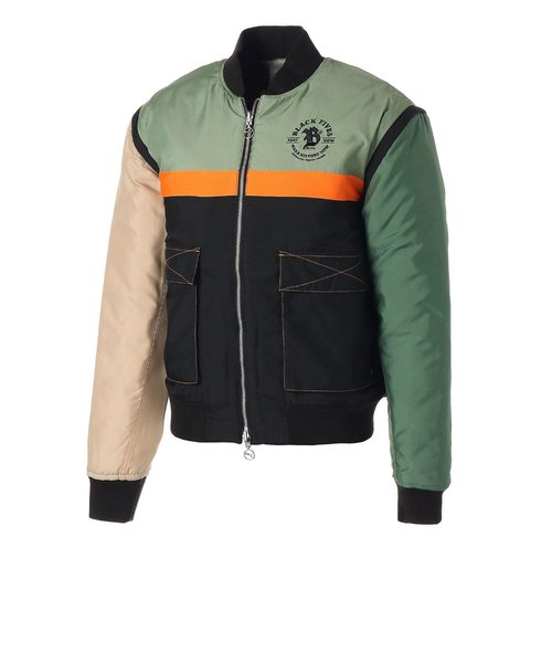 537800 M B5S BOMBER JACKET 01D.GREEN/BLK 633633-0001 | ABC-MART