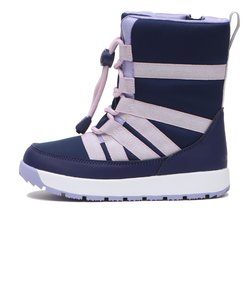 HK52450　LACE BOOTS(17-23)　NAVY/PPL　629524-0002