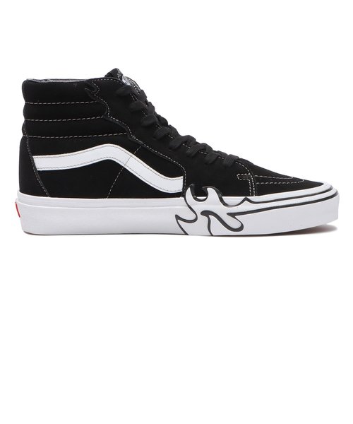 VN0005UJBZW SK8-HI FLAME SUEDE BLK/WHT 634702-0001 | ABC-MART