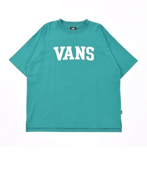 123R1010500　M VANS Logo Big TEE　GREEN　636569-0002