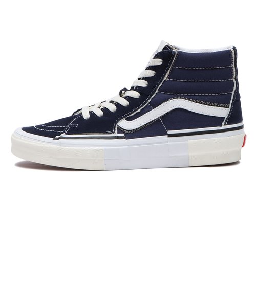 VN0005UKNUT　SK8-HI RECONSTRUCT　NAVY/WHITE　635562-0001