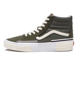 VN0005UKOLO　SK8-HI RECONSTRUCT　OLIVE CAMO　635563-0001