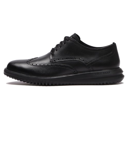 C36938　GRAND+ WINGTIP OXFORD　*BLACK/BLACK　662008-0001