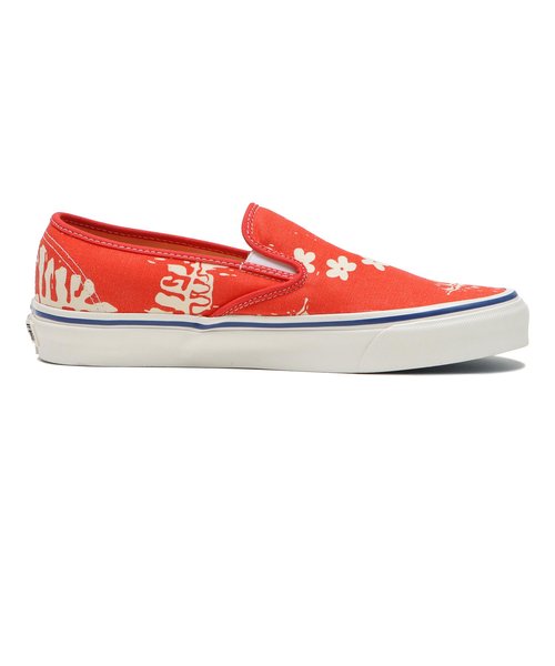 VN0005UPORA SLIP-ON 48 DECK DX FLORAL ORANGE 636922-0001 | ABC 