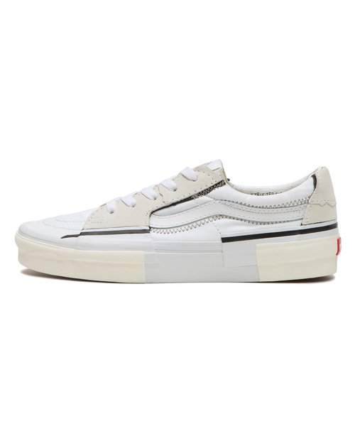 VN0009QSW00　SK8-LOW RECONSTRUCT　TRUE WHITE　642650-0001