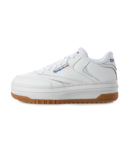 100010061　CLUB C EXTRA　WHT/WHT/VECBLU　667430-0001