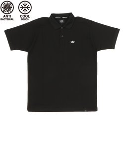 123K1040101　M OTW EMB POLO SHT　BLACK　665780-0002