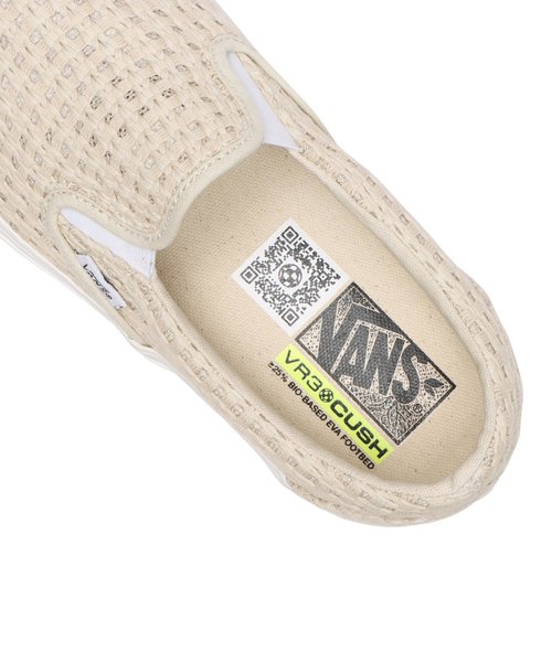 VN0007NCNTR SLIP-ON VR3 WEAVE NATURAL 636919-0001 | ABC-MART