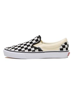 V98CF CHKNT　SLIP ON　BLK/WHT CHK　661276-0001