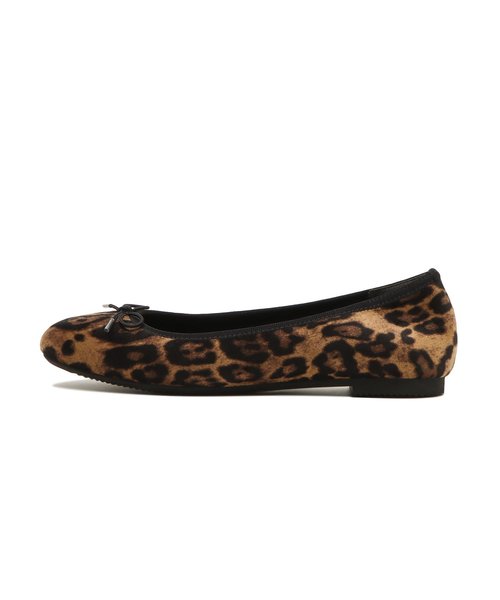 W5029　ROUND BALLET　S/LEOPARD　634873-0003