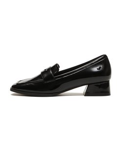 W5037　HEEL LOAFER 3.5　E/BLACK　664204-0002