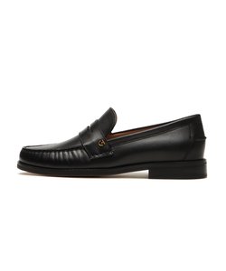 W28842　W LUX PINCH PENNY LOAFER　BLACK　671551-0001