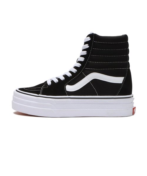 V38CF HIHI3SOLE　SK8-HI HI 3SOLE　BLACK/WHITE　661273-0002