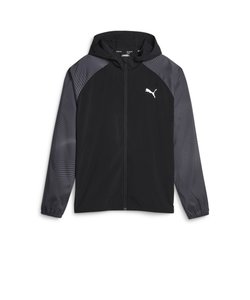 524510　M RUN FAVORITE AOP WOVEN JKT　01BLK　669201-0001