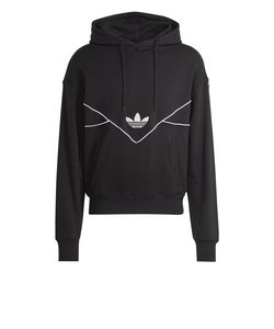 IA2531　M C HOODIE FT　BLACK　666094-0001