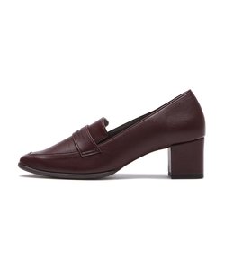 JE80214　HEEL LOAFER 5　BURGUNDY　670055-0002