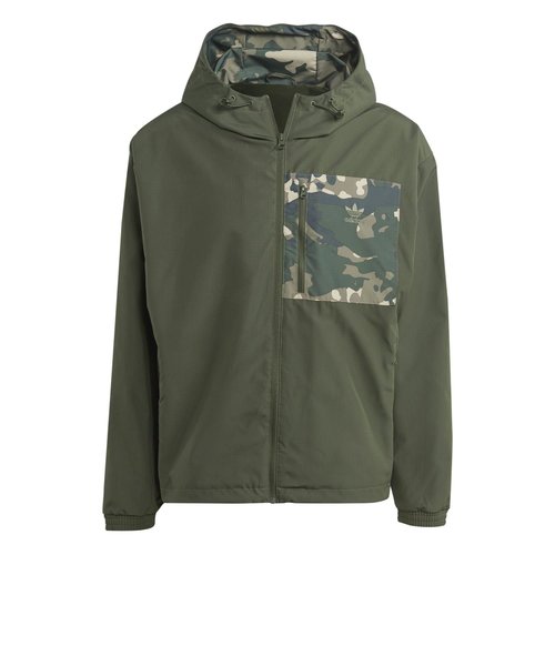 IU4685　M CAMO WINDBREAKER　*SHADOWGREEN　666066-0001