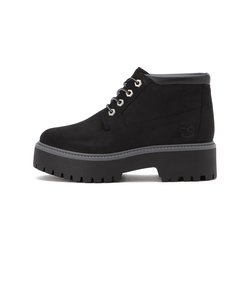 A5REN　W'S PRM PLATFORM WP CHUKKA　BLACK NUBUCK　670267-0001