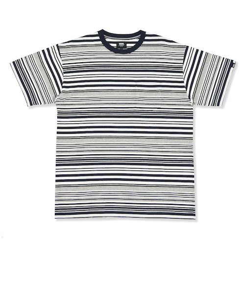 123K1011101 M Border Pocket TEE NAVY 665777-0001 | ABC-MART