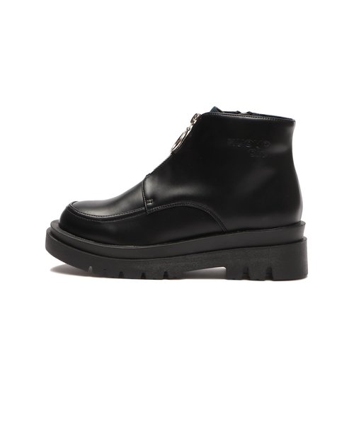 N9341J　19-24 ZIP BOOTS　BLACK　665903-0001