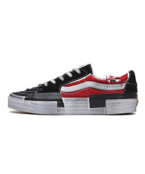 VN0009QS458 SK8-LOW RECONSTRUCT BLACK/RED 667461-0001 | ABC-MART 
