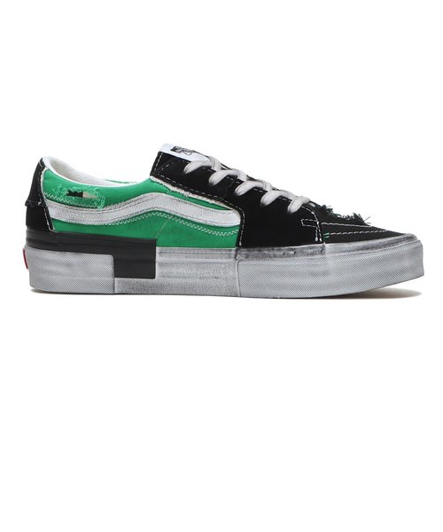 VN0009QSYJ7 SK8-LOW RECONSTRUCT BLACK/GREEN 667462-0001 | ABC-MART