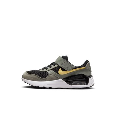 KDQ0285 17-22 AIRMAX SYSTM (PS) 007BLK/STNGLD 632243 