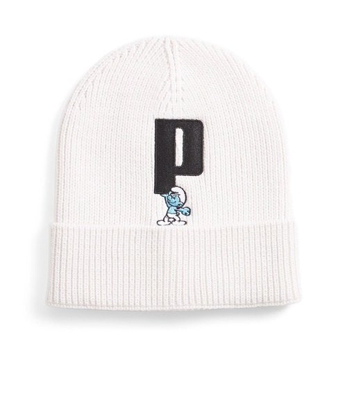 024928　M THE SMURFS BEANIE　02WARM WHT　669094-0002