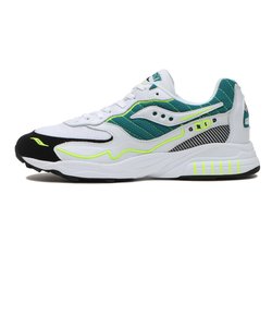 S70646-1　3D GRID HURRICANE　WHITE/GREEN　624902-0001