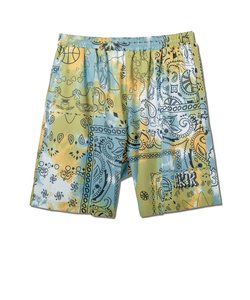 223-035002　PAISLEY TIEDYE 6.5-INCH SHORTS　GREEN　676127-0002