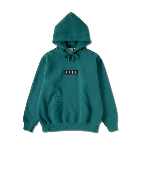 223-018010　LOGO SWEAT PULLOVER HOODIE　GREEN　676148-0002