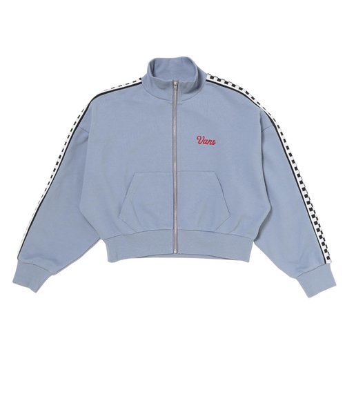 124R3090200　W Checker ZIP Sweat　BLUE　673588-0003