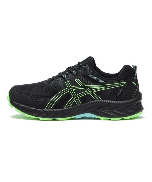 1011B705.002　GEL-VENTURE 9 WATERPROOF　BLACK/GREEN　676265-0001