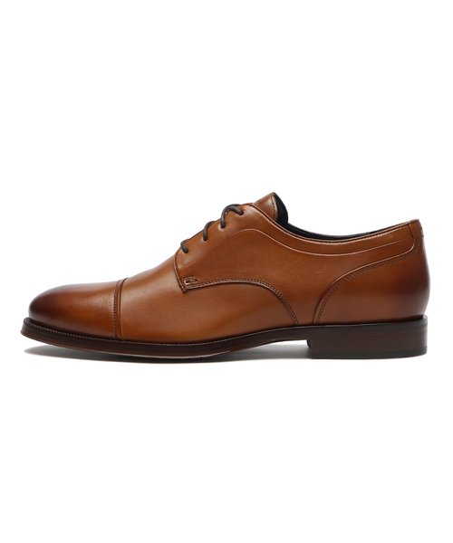 C39339　CARNEGIE CAP TOE OXFORD　BRITISH TAN　679851-0001