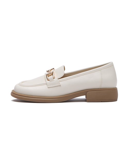 W5041　CASUAL LOAFER 3　IVORY　673231-0002