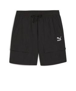 626069　M CL CARGO WVN SHORTS　01BLK　676604-0001