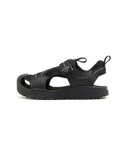 37303011　16-24 KID'S MSD CP SANDAL　BLACK　675206-0001