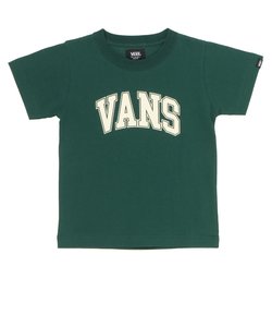 124R5010100　K COLLEGE V LOGO BOYS SS TEE　GREEN　673712-0003