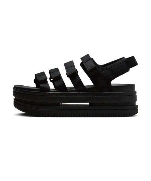 WDH0223　W ICON CLASSIC SANDAL　004BLACK/BLACK　629115-0008