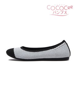 W5043　ROUND KNIT　WHITE/BLACK　672707-0002