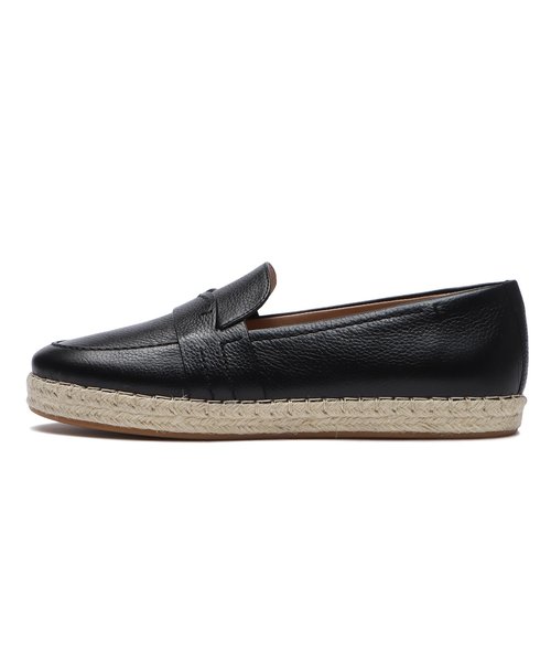 W30210　W CLOUDFEEL MONTAUK LOAFER　BLACK LTR　679874-0001