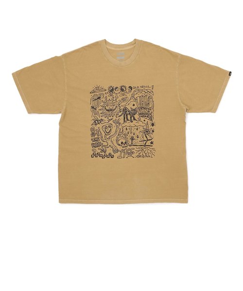 VN000G575QJ　M SKOOL DOODLE SS TEE　ANTELOPE　675651-0001