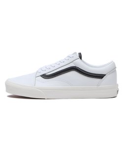 VN0007NTYB2　OLD SKOOL　LEATHER WHT/BLK　674360-0001