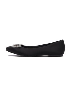 JE-MS101　FLAT BIJOU PUMPS　ST/BLACK　681342-0001