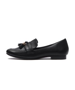 JE-203　FLAT TASSEL LOAFERS　BLACK　681343-0001