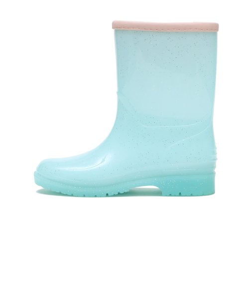 HK92019　RAIN BOOTS(15-21)　MINT LAME　551696-0011