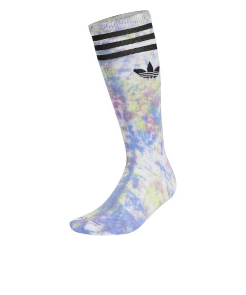 IX6813　U HIGH TIEDYE SOCKS 2P　MULTICOLOR　682983-0001